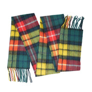 Tartan of Scotland 100% Pure New Wool Clan Scarf - Buchanan - Heritage Of Scotland -