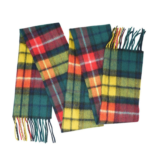 Tartan of Scotland 100% Pure New Wool Clan Scarf - Buchanan - Heritage Of Scotland -
