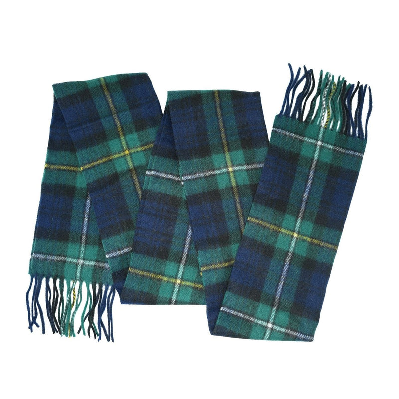 Tartan of Scotland 100% Pure New Wool Clan Scarf - Campbell - Heritage Of Scotland -