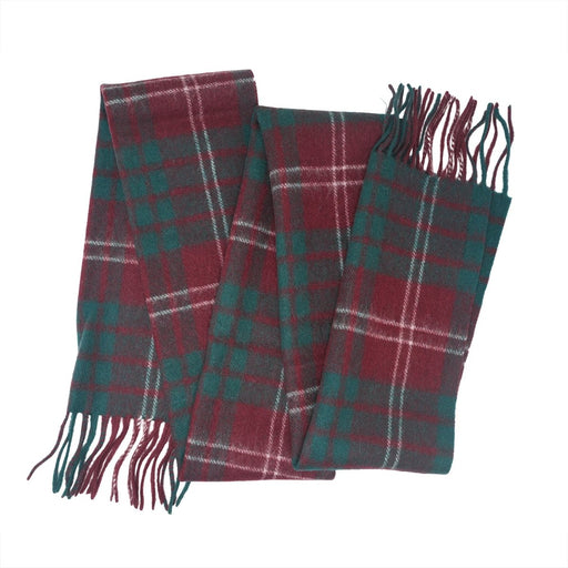 Tartan of Scotland 100% Pure New Wool Clan Scarf - Crawford - Heritage Of Scotland -