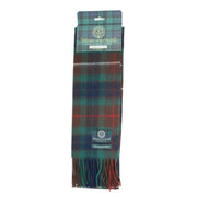 Tartan of Scotland 100% Pure New Wool Clan Scarf - Fraser - Heritage Of Scotland -