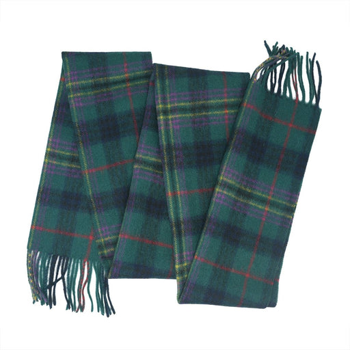 Tartan of Scotland 100% Pure New Wool Clan Scarf - Kennedy - Heritage Of Scotland -