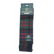 Tartan of Scotland 100% Pure New Wool Clan Scarf - MacDonald Clan - Heritage Of Scotland -