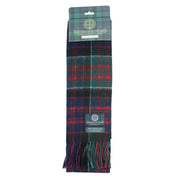 Tartan of Scotland 100% Pure New Wool Clan Scarf - MacDonald of Clanranald - Heritage Of Scotland -