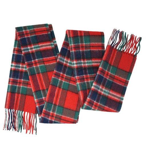 Tartan of Scotland 100% Pure New Wool Clan Scarf - MacFarlane - Heritage Of Scotland -