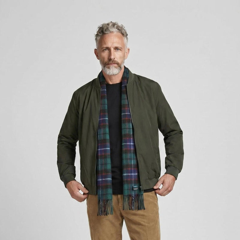 Tartan of Scotland 100% Pure New Wool Clan Scarf - Mitchell - Heritage Of Scotland -