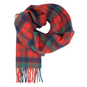 Tartan of Scotland 100% Pure New Wool Clan Scarf - Robertson Red - Heritage Of Scotland -