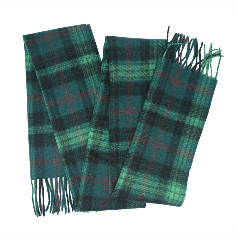 Tartan of Scotland 100% Pure New Wool Clan Scarf - Ross Hunting - Heritage Of Scotland -