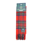 Tartan of Scotland 100% Pure New Wool Clan Scarf - Stewart - Heritage Of Scotland -