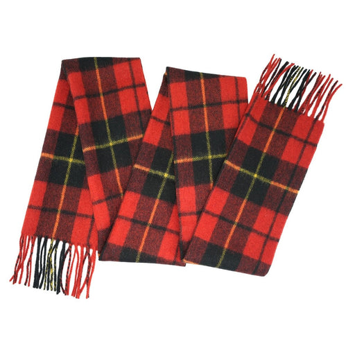 Tartan of Scotland 100% Pure New Wool Clan Scarf - Wallace - Heritage Of Scotland -