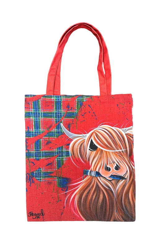 Tartan Paint Cotton Bag - Heritage Of Scotland - N/A