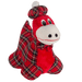 Tartan Plush Nessie or Highland Coo – 18cm Red & Tartan Soft Toy - Heritage Of Scotland - Nessie