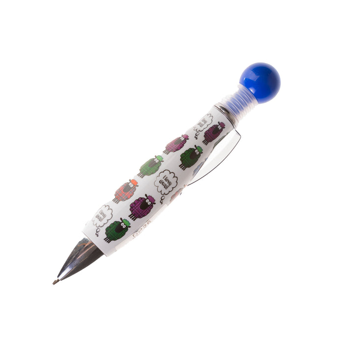 Tartan Sheep Bubble Pen - Multi Sheep - Heritage Of Scotland - NA