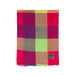 Tartan Stole Square Check - Pastel Pink - Heritage Of Scotland - SQUARE CHECK - PASTEL PINK