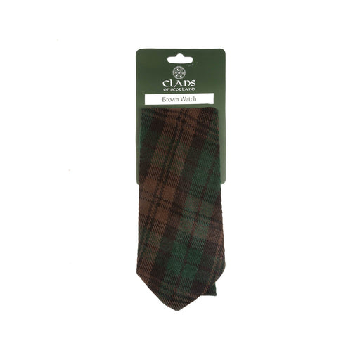 Tartan Tie Brown Watch - Heritage Of Scotland - BROWN WATCH