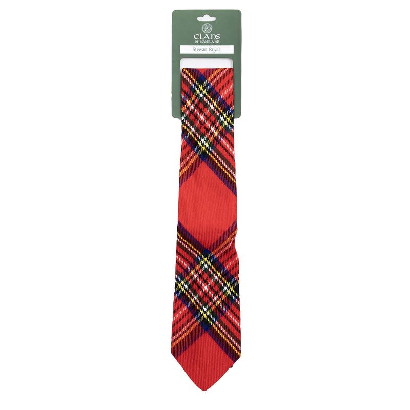 Tartan Tie Stewart Royal - Heritage Of Scotland - STEWART ROYAL