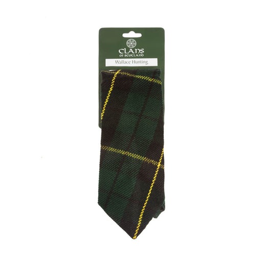 Tartan Tie Wallace Hunting - Heritage Of Scotland - WALLACE HUNTING