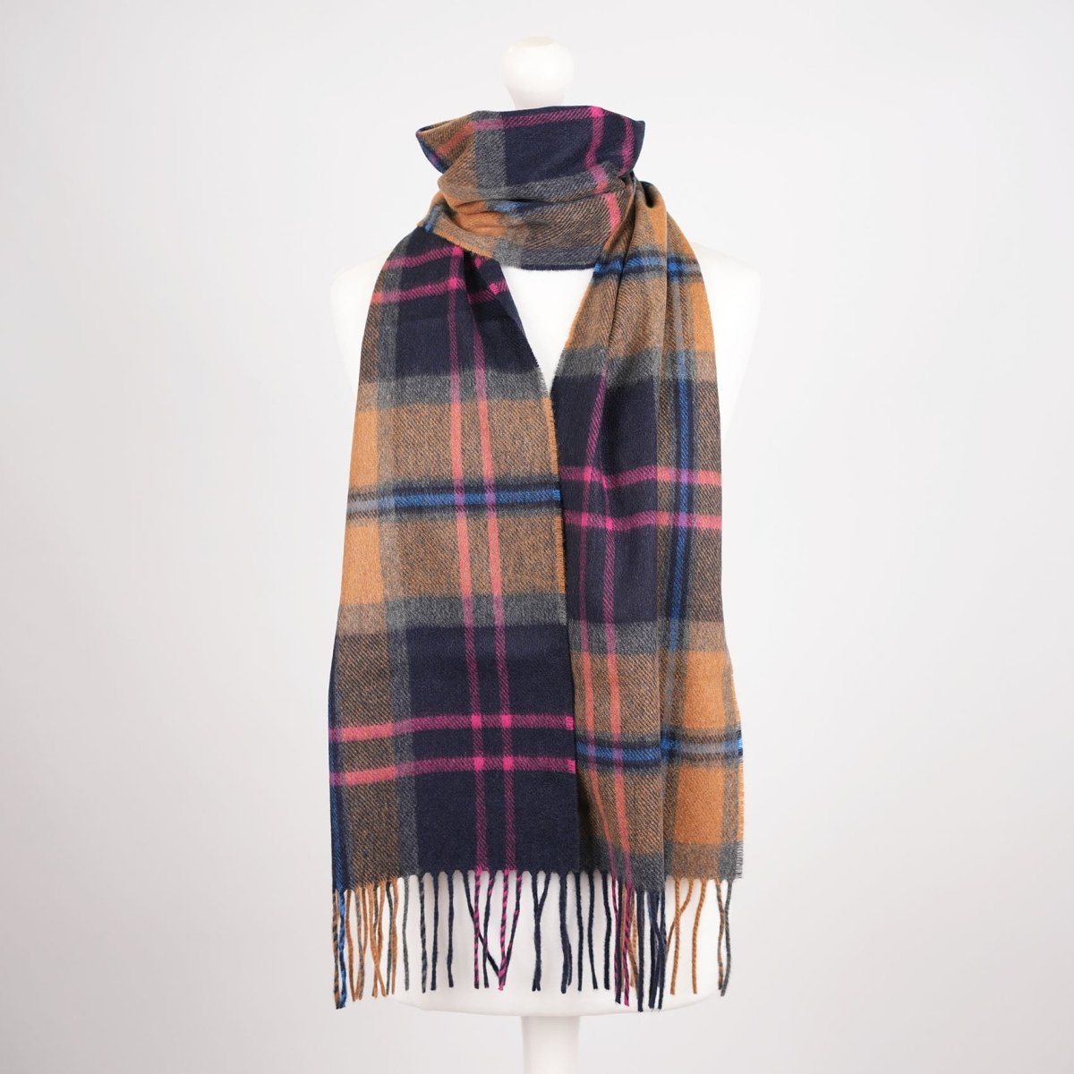 Tartan Weaving Mill 100% Pure Cashmere Scarf - Made in Scotland - Alba Vicuna - Heritage Of Scotland -