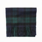 Tartan Weaving Mill 100% Pure Cashmere Scarf - Made in Scotland - Black Watch - Heritage Of Scotland -