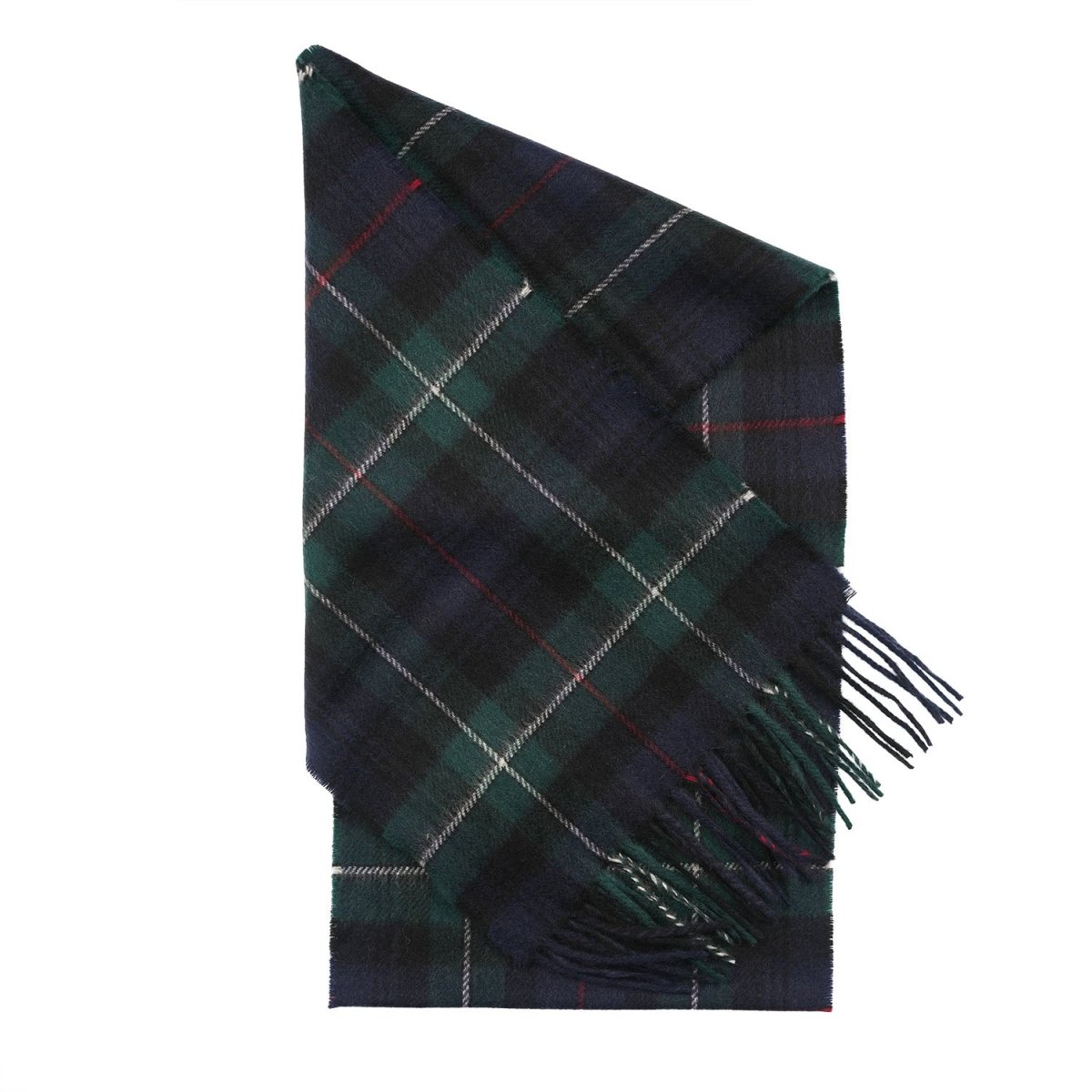 Tartan Weaving Mill 100% Pure Cashmere Scarf - Made in Scotland - MacKenzie - Heritage Of Scotland -