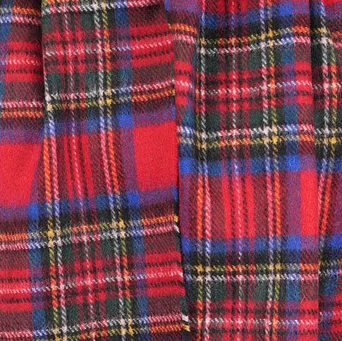 Tartan Weaving Mill 100% Pure Cashmere Scarf - Made in Scotland - Stewart Royal - Heritage Of Scotland -