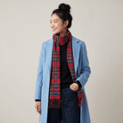 Tartan Weaving Mill 100% Pure Cashmere Scarf - Made in Scotland - Stewart Royal - Heritage Of Scotland -