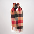 Tartan Weaving Mill 100% Pure Cashmere Scarf - Made in Scotland - Vicuna Block - Heritage Of Scotland -