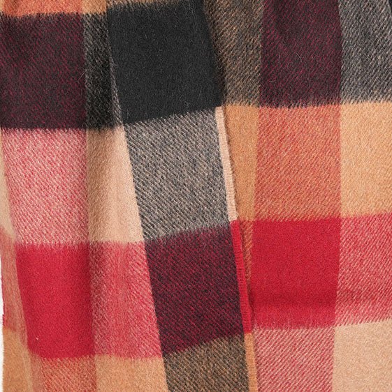 Tartan Weaving Mill 100% Pure Cashmere Scarf - Made in Scotland - Vicuna Block - Heritage Of Scotland -
