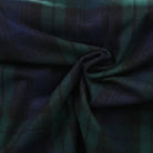 Tartan Wool Blend Blanket Throw – Soft Plaid Sofa & Bed Blanket - Black Watch - Heritage Of Scotland -