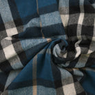 Tartan Wool Blend Blanket Throw – Soft Plaid Sofa & Bed Blanket - Exploded Scotty Thomson Pacific - Heritage Of Scotland -