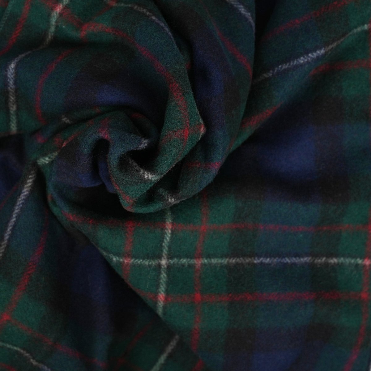 Tartan Wool Blend Blanket Throw – Soft Plaid Sofa & Bed Blanket - Ferguson - Heritage Of Scotland -