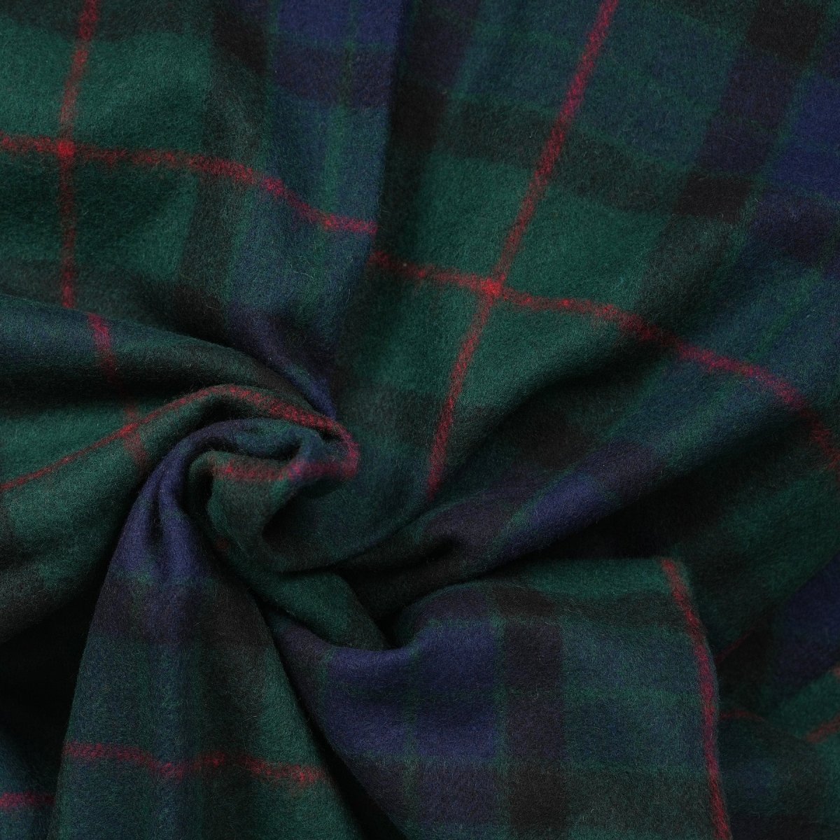 Tartan Wool Blend Blanket Throw – Soft Plaid Sofa & Bed Blanket - Gunn - Heritage Of Scotland -