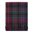 Tartan Wool Blend Blanket Throw – Soft Plaid Sofa & Bed Blanket - Macdonald - Heritage Of Scotland -