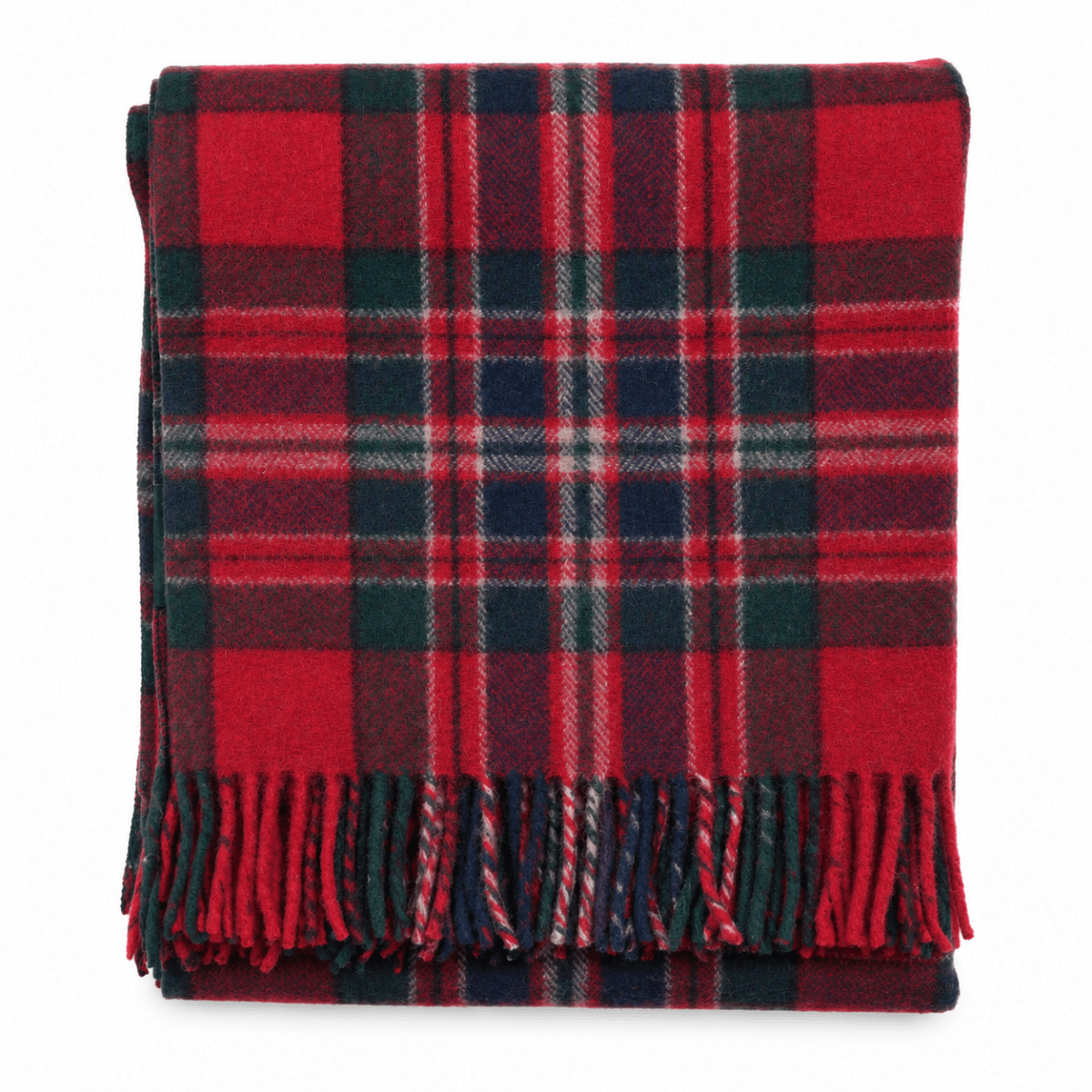 Tartan Wool Blend Blanket Throw – Soft Plaid Sofa & Bed Blanket - Macfarlane - Heritage Of Scotland -