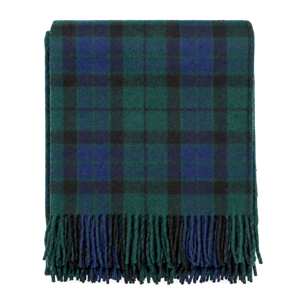 Tartan Wool Blend Blanket Throw – Soft Plaid Sofa & Bed Blanket - Mackay - Heritage Of Scotland -