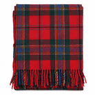 Tartan Wool Blend Blanket Throw – Soft Plaid Sofa & Bed Blanket - Maclean of Duart - Heritage Of Scotland -