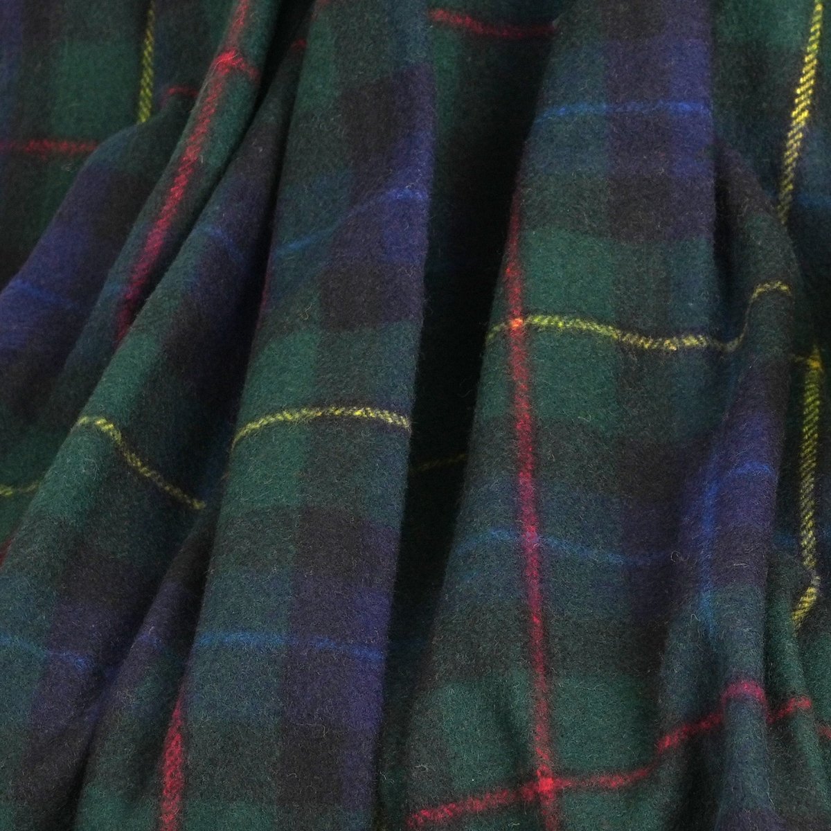 Tartan Wool Blend Blanket Throw – Soft Plaid Sofa & Bed Blanket - Smith - Heritage Of Scotland -