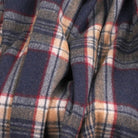 Tartan Wool Blend Blanket Throw – Soft Plaid Sofa & Bed Blanket - Stewart Navy - Heritage Of Scotland -