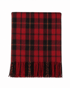 Tartan Wool Blend Blanket Throw – Soft Plaid Sofa & Bed Blanket - Wallace - Heritage Of Scotland -