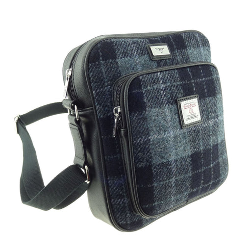 Tay Travel Bag Grey/Black Tartan - Heritage Of Scotland - GREY/BLACK TARTAN