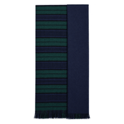 The Highland Wrap: Reversible Ultra - Soft Tartan Stole - Heritage Of Scotland - Black Watch