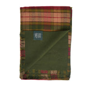 The Highland Wrap: Reversible Ultra - Soft Tartan Stole - Heritage Of Scotland - Buchanan Autumn