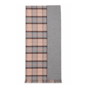 The Highland Wrap: Reversible Ultra - Soft Tartan Stole - Heritage Of Scotland - Mackellar Natural