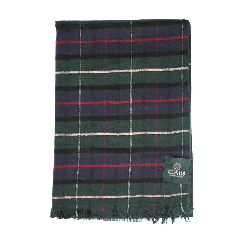 The Highland Wrap: Reversible Ultra - Soft Tartan Stole - Heritage Of Scotland - Mckenzie