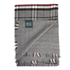 The Highland Wrap: Reversible Ultra - Soft Tartan Stole - Heritage Of Scotland - Thompson Grey