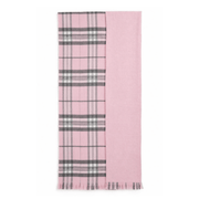 The Highland Wrap: Reversible Ultra - Soft Tartan Stole - Heritage Of Scotland - Thomson Pink