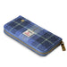 The Long Zip Purse - Heritage Of Scotland - BLUE TARTAN