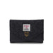 The Small Clasp Purse Black Herringbone - Heritage Of Scotland - BLACK HERRINGBONE