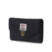 The Small Clasp Purse Black Herringbone - Heritage Of Scotland - BLACK HERRINGBONE