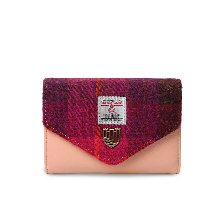 The Small Clasp Purse Fuchsia Tartan - Heritage Of Scotland - FUCHSIA TARTAN